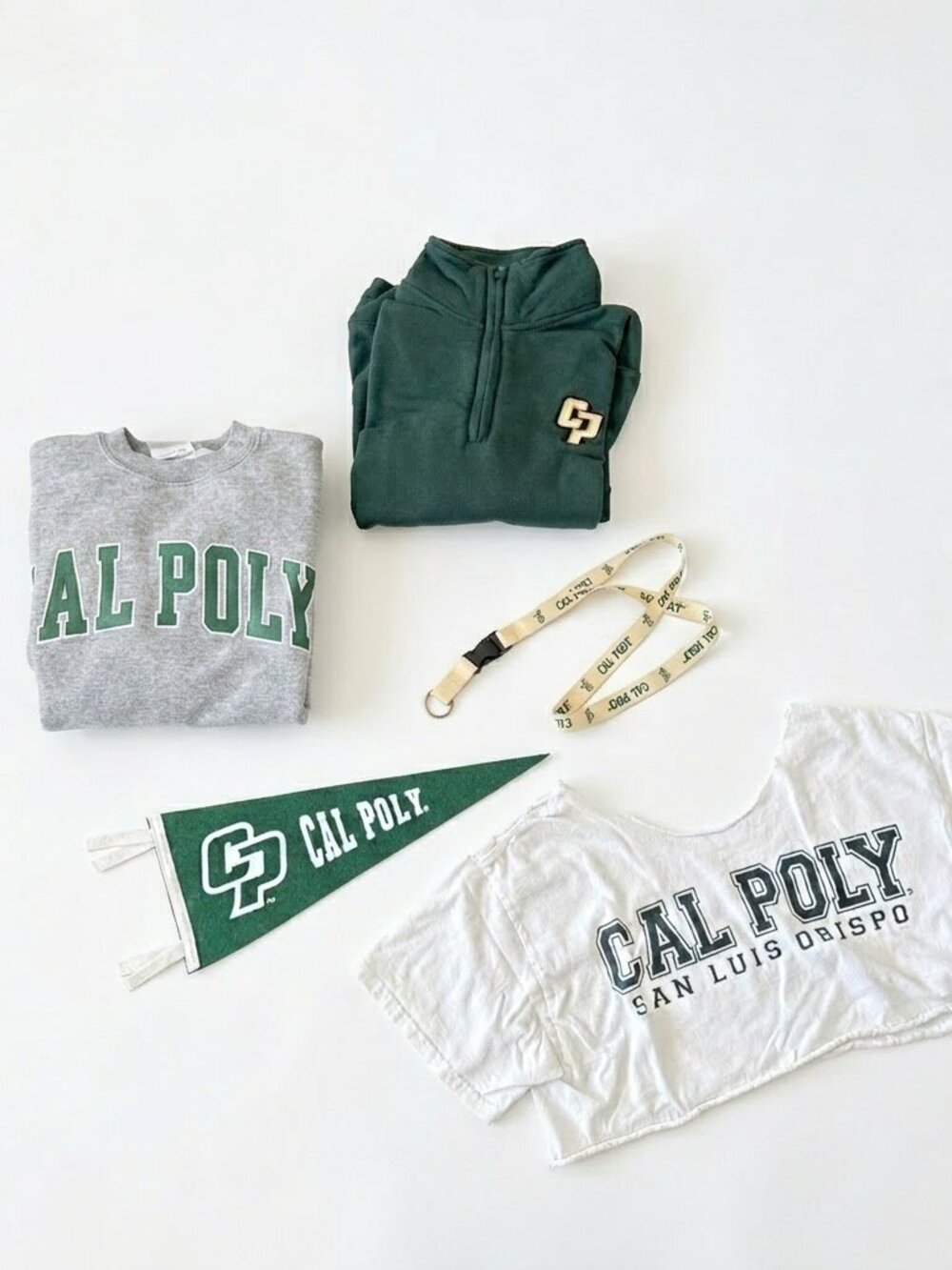 🐎 Cal Poly San Luis Obispo Fan/Alumni Merchandise Bundle (5 Pieces!)